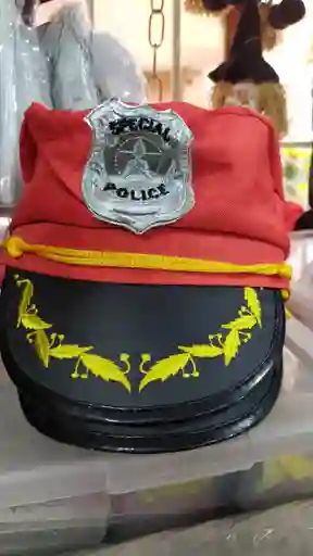 Sombrero De Policía Especial En Tela Y Bordado En Visera