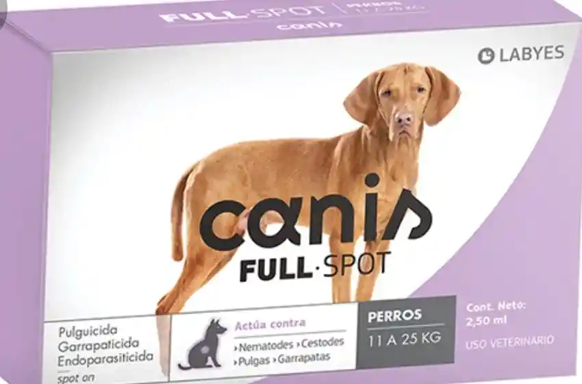 Canes Full Spot De 11 A 25kg X 2.5ml