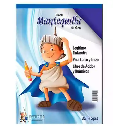 Block Mantequilla 41grs 1/8 X35h