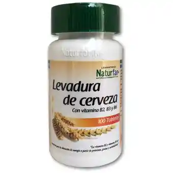 NATURFAR Levadura Sd + Vit X 100 Tab