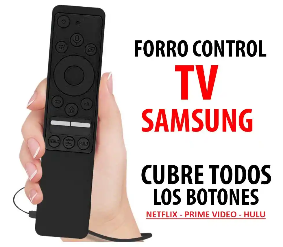 Estuche Protector Funda Forro Control Remoto Tv Samsung 4k