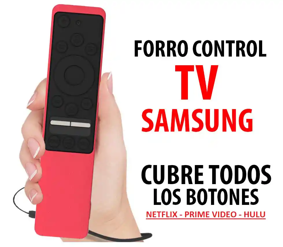 Estuche Protector Funda Forro Control Remoto Tv Samsung 4k