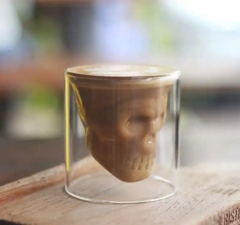 Vaso Calavera Skull Grande