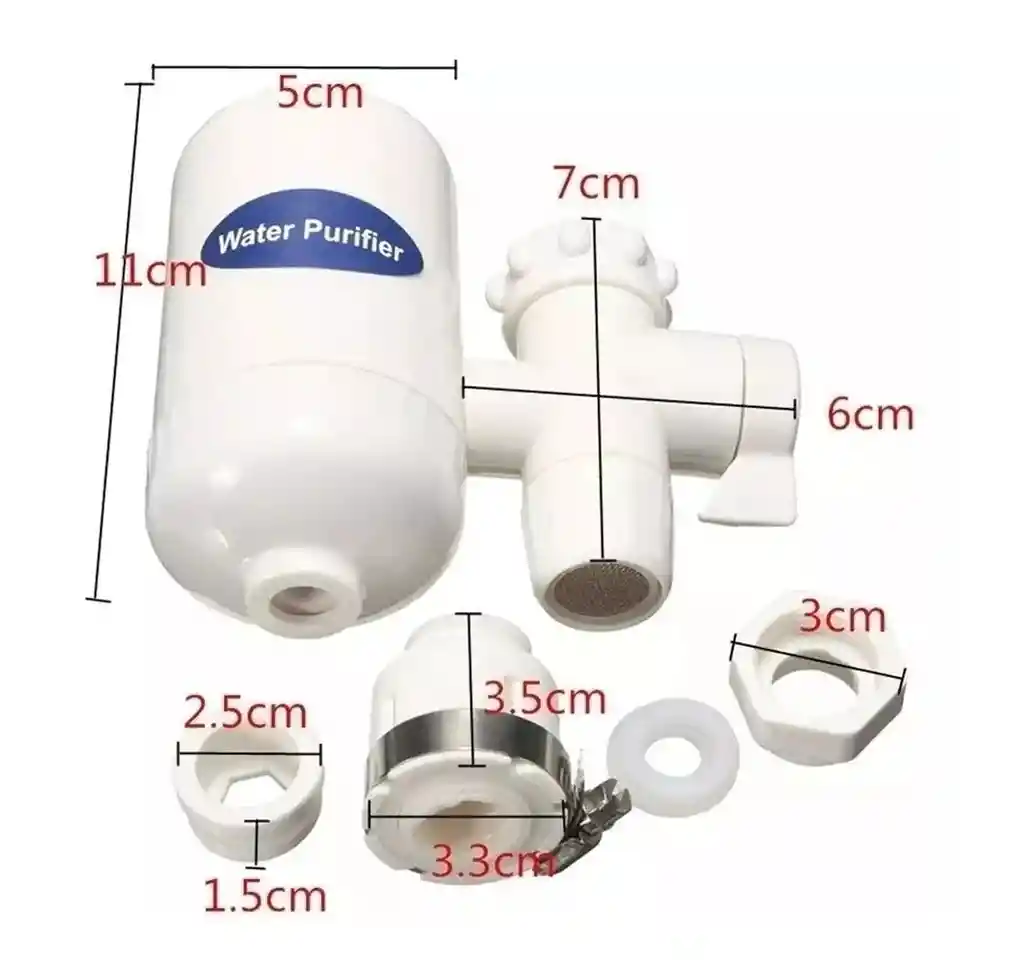 Filtro Purificador De Agua Cerámica Bioenergetico Grifos