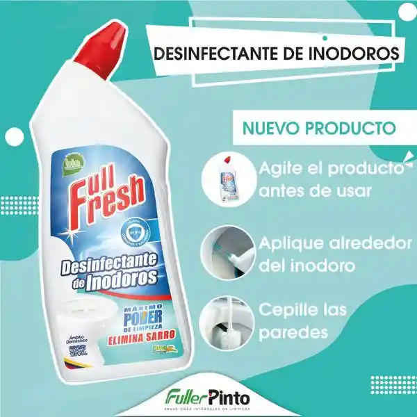 Full Fresh Desinfectante De Inodoros