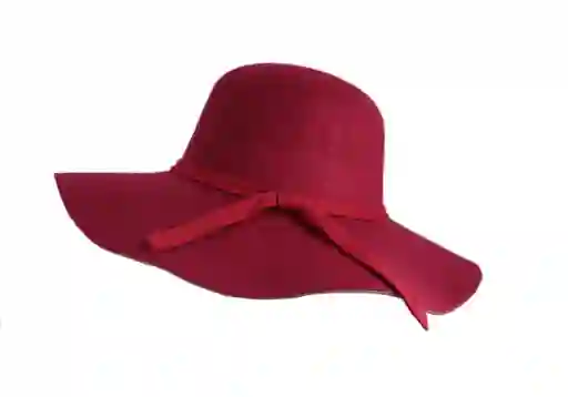 Sombrero Pava Fedora En Paño Mujer