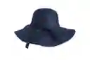 Sombreros Fedora En Paño Mujer Color Azul Oscuro