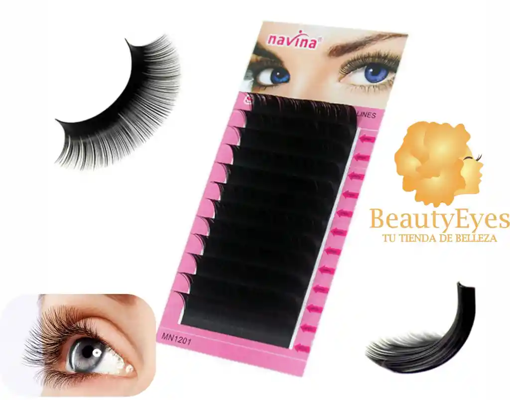 Kit Esencial Pestañas Navina Black