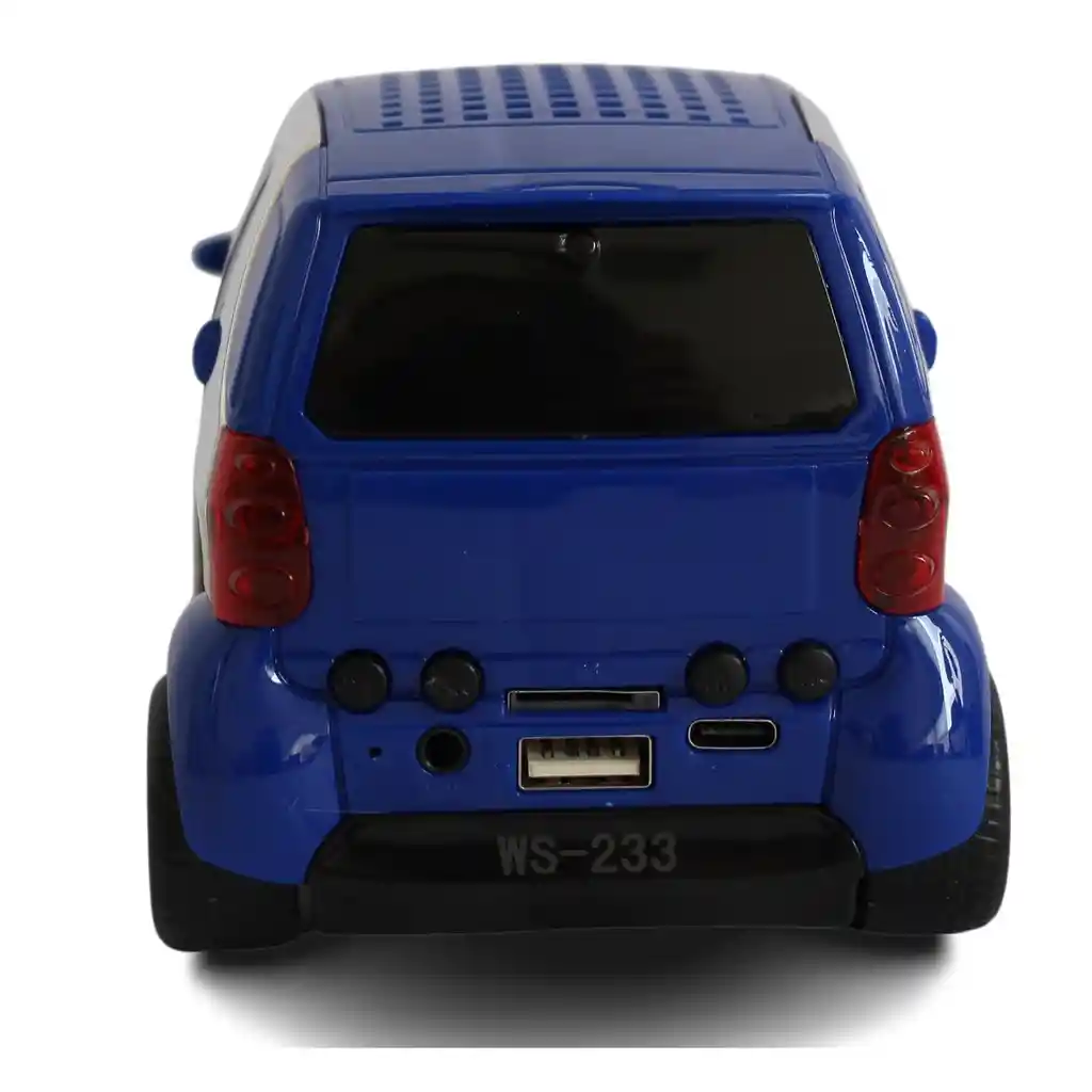 Parlante Bluetooth Recargable Con Usb Y Radio Fm