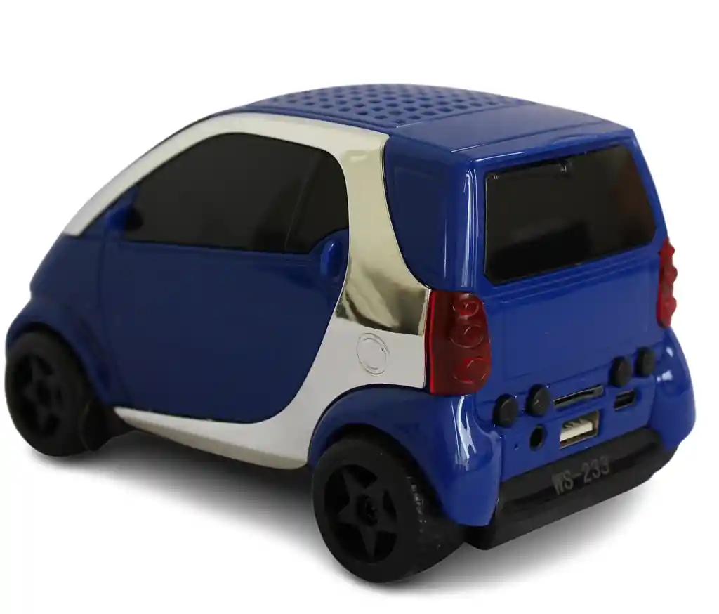 Parlante Bluetooth Recargable Con Usb Y Radio Fm