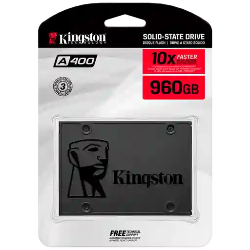 Unidad Solida Kingston 2.5" A400 960gb