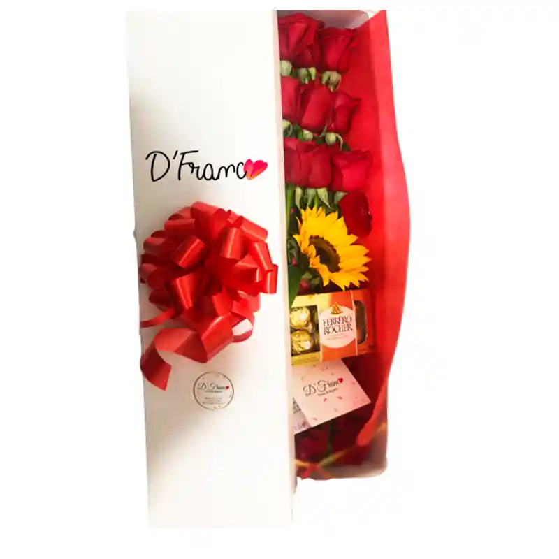 Caja De Rosas Sol