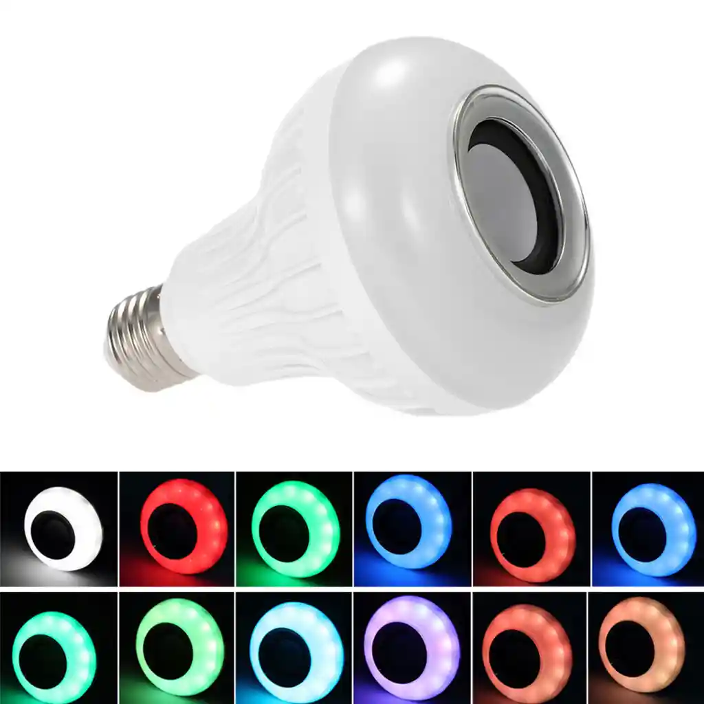 Bombillo Led Parlante Bluetooth