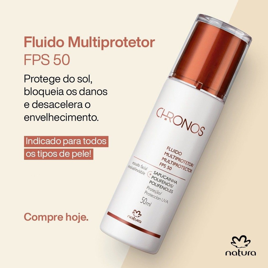 Natura Fluido Multiprotector Fps50 - Rappi