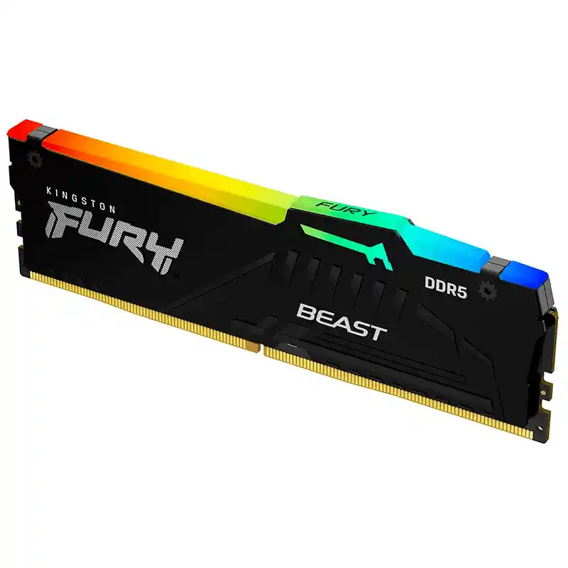 Memoria Ram Pc Kingston Fury Beast Ddr5 32gb 4800mt/s Rgb