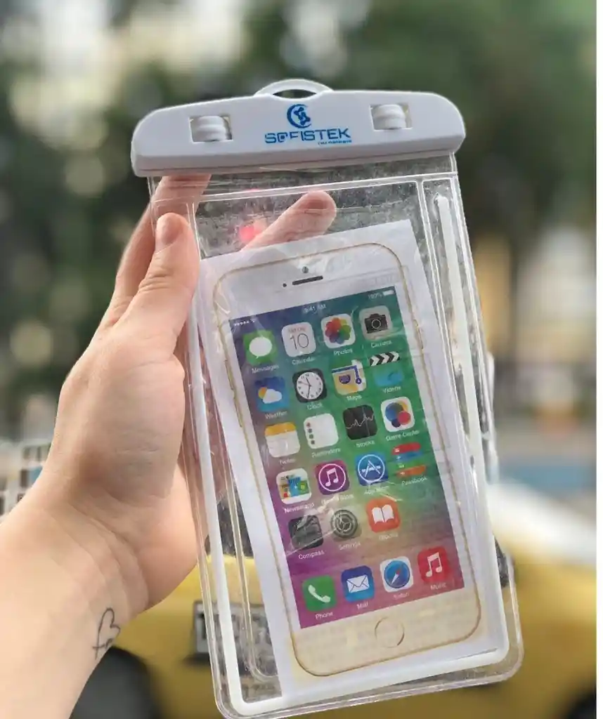 Estuche De Agua Para Celular Sin Flotador