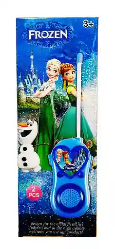 Juguete Walkie Talkie Infantil Bouitoqui Frozen. 2 Unidades