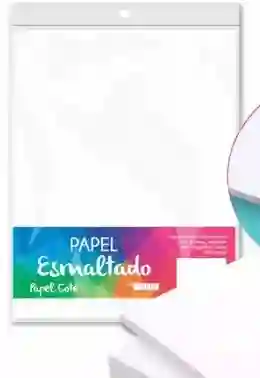 Papel Propalcote Esmaltado Carta X 200 Gr X 25 H