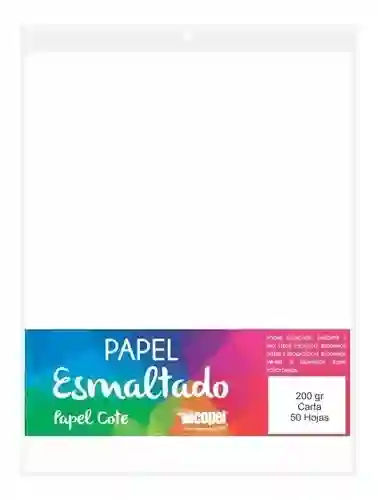 Papel Propalcote Esmaltado Carta X 150 Gr Paquete X 20 H