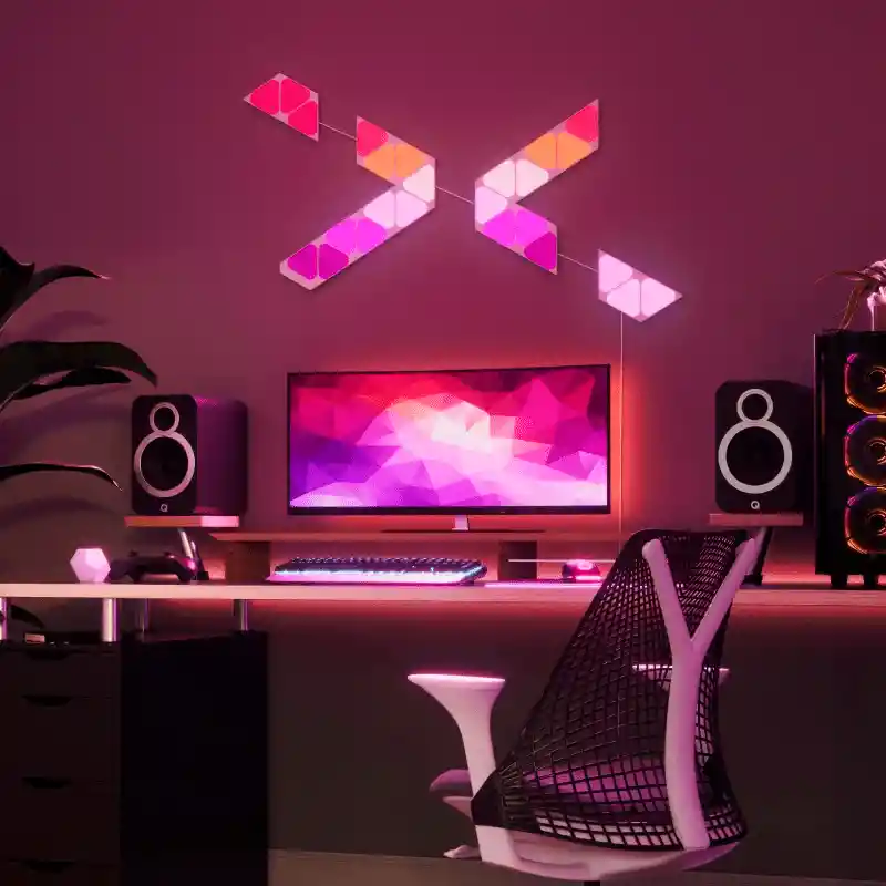 Panel Led Nanoleaf Shapes Smarter Kit (5 Mini Triangles)