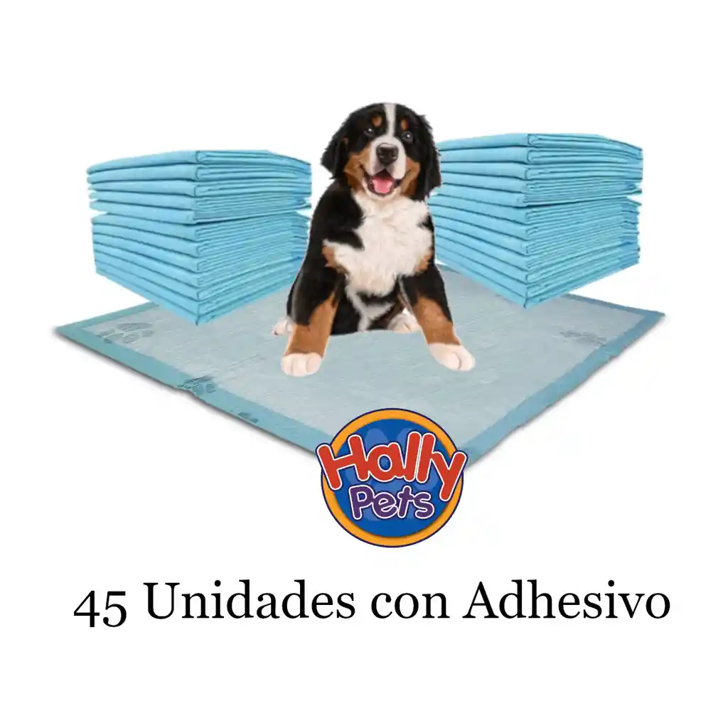 45 Unidades Pañales Entrenador Perro Con Adhesivos