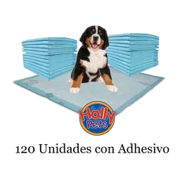 120 Unidades Pañales Entrenador Perro Con Adhesivos