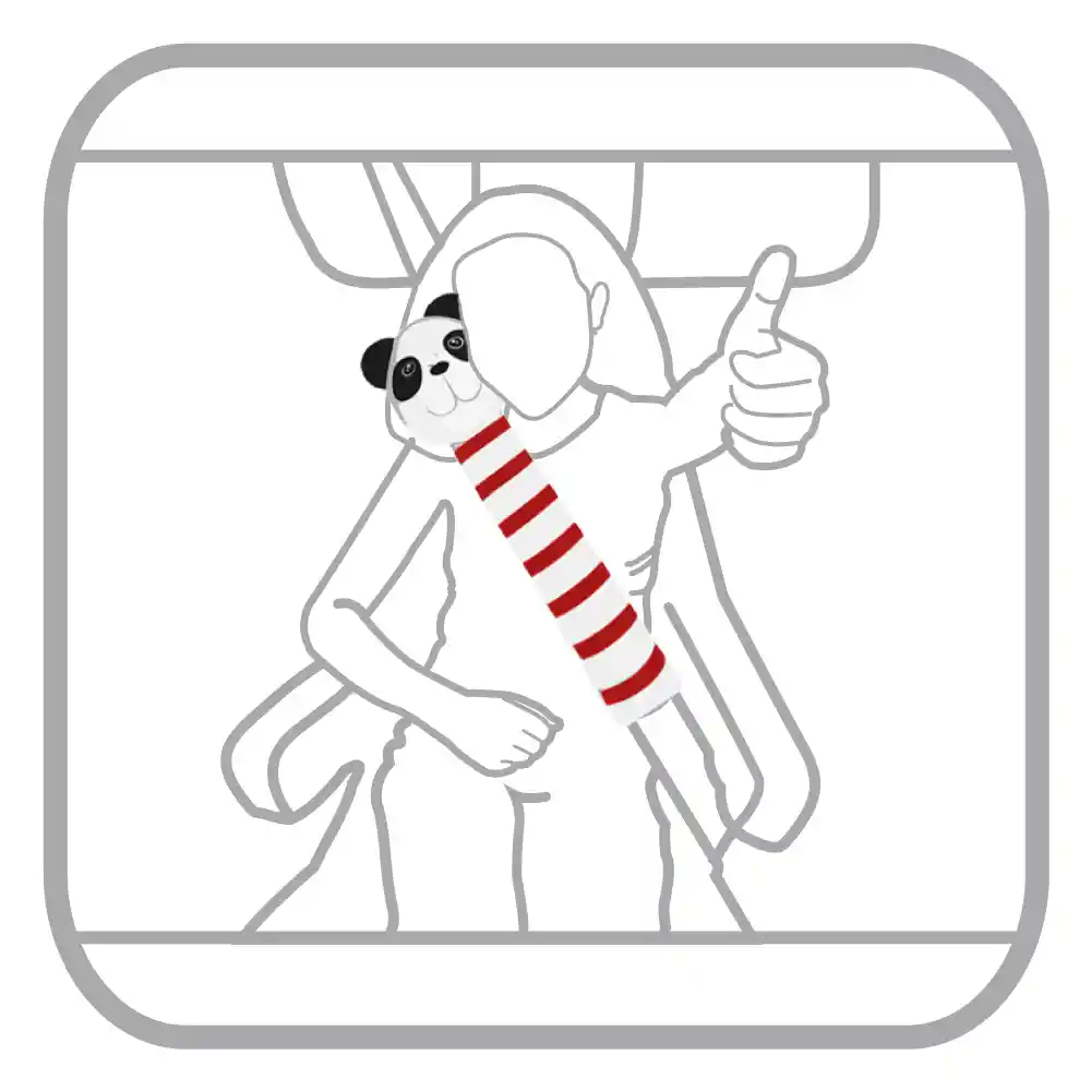 Cinturon Seguridad Dk Duo (panda)
