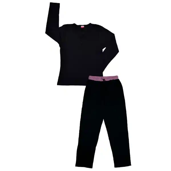 Loungewear Bacatá Mujer Negro Talla L