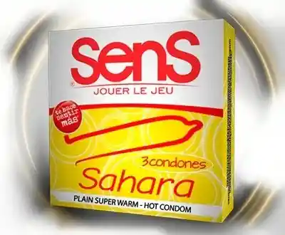 Condones Sens Sahara X 3