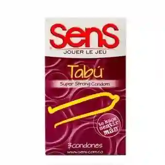 Condones Sens Tabu X 3
