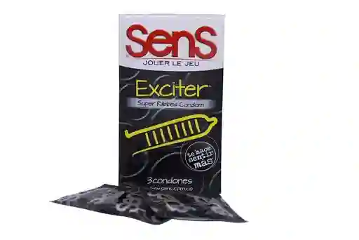 Condones Sens Exciter X 3