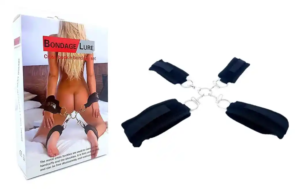 Cross Buckle Bondage Set