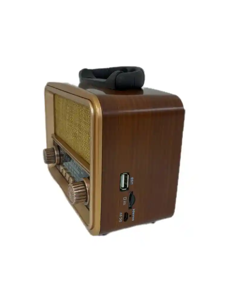 Radio Vintage Retro Am Fm Usb Mp3 Bluetooth Estilo Antiguo