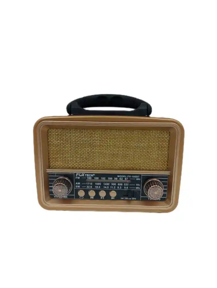 Radio Vintage Retro Am Fm Usb Mp3 Bluetooth Estilo Antiguo