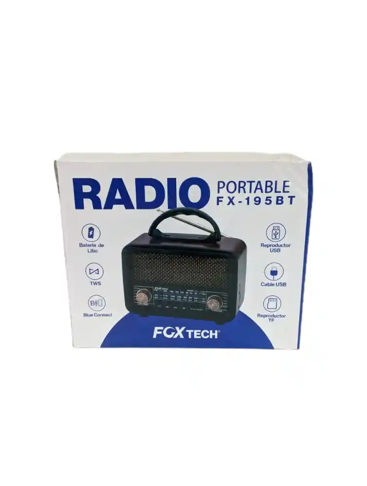 Radio Vintage Retro Am Fm Usb Mp3 Bluetooth Estilo Antiguo