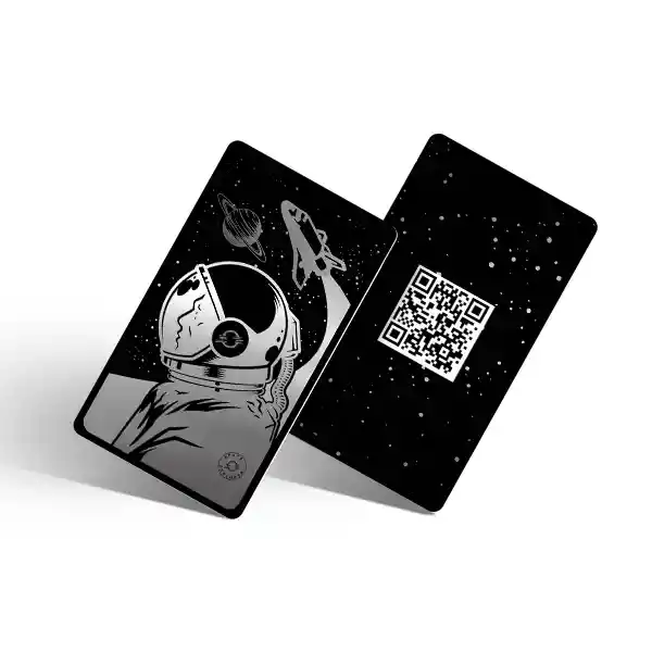 Tarjeta Nfc Y Qr Ontouch - Silver Spaceman