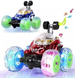 Juguete Carro Loco Control Remoto Para Niños Giro 360° Rf. 9808d