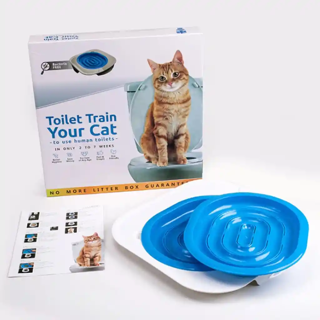 Kit Entrenamiento Baño Para Gato