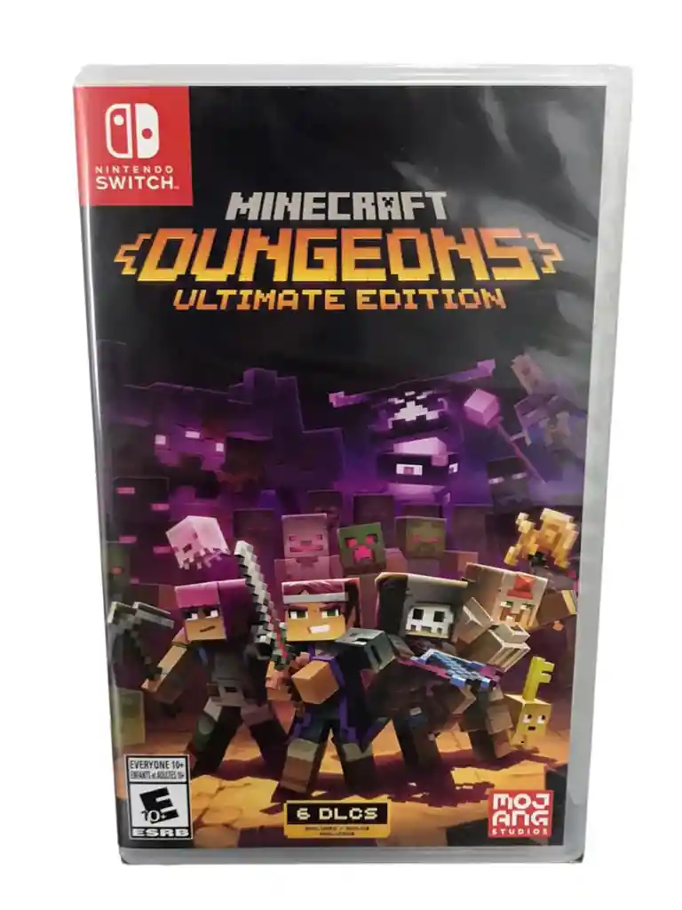 Minecraft Dungeons Ultimate Edition Para Nintendo Switch Nuevo Fisico