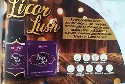 Lubricante Sexo Oral Sabor A Licores