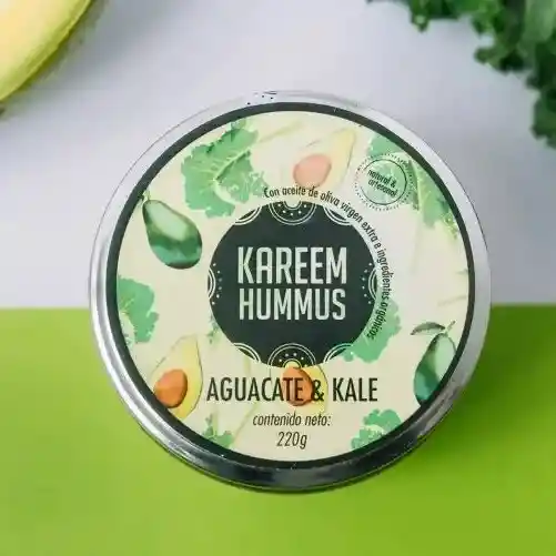 Hummus Aguacate & Kale - Kareem 220g