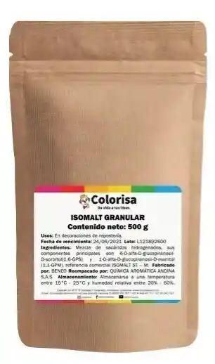 Isomalt Granulado X 500 Gr