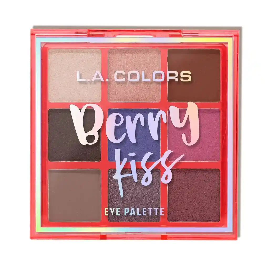 Kiss Paleta De Sombras Fruity Fun Berry