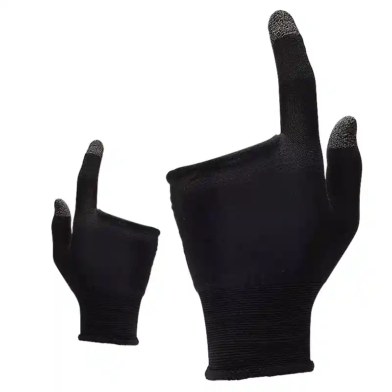 Fundas Guantes Gamer Para Celular Memo Fs02 Fibra De Plata