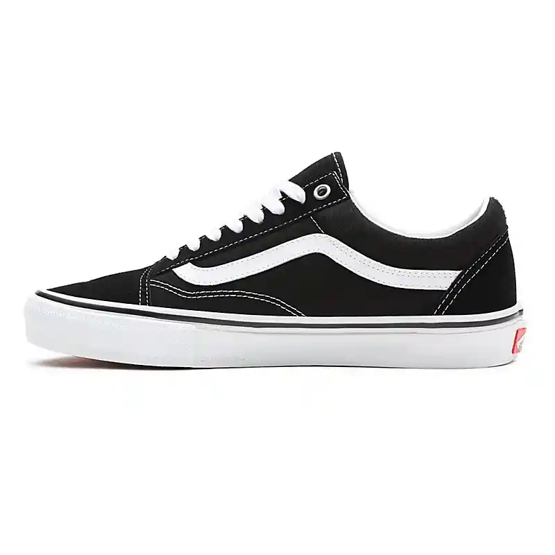 Zapatos Vans Skate Old Skool Black White Talla 7.5