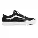 Zapatos Vans Skate Old Skool Black White Talla 7.5