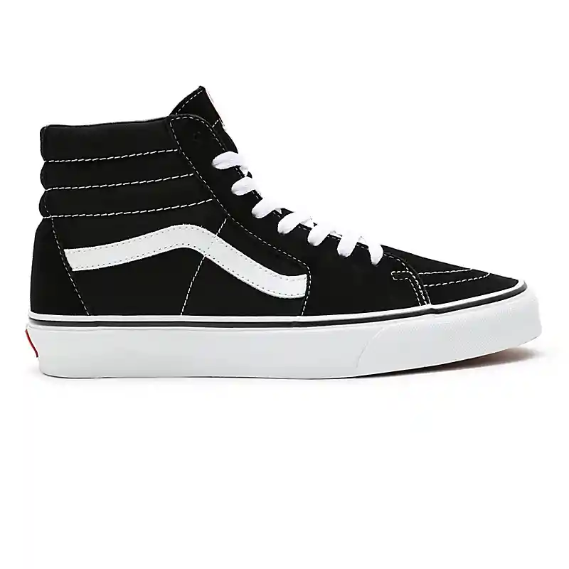 Zapatos Vans Skate Sk8-hi Black White Talla 7.5