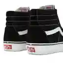 Zapatos Vans Skate Sk8-hi Black White Talla 8.5