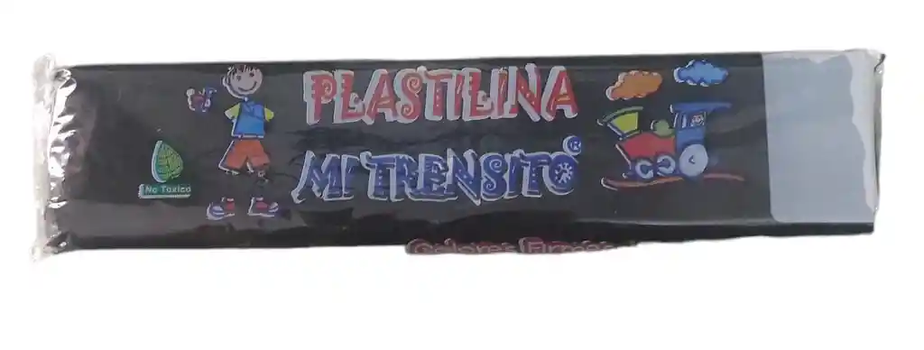 Plastilina Negro 55 Gr X 1 Und