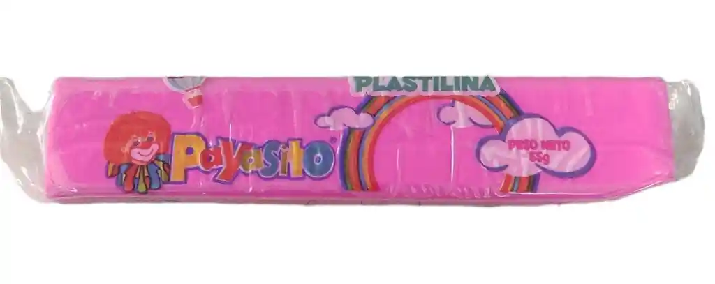 Plastilina Rosa Neon 55 Gr X 1 Und